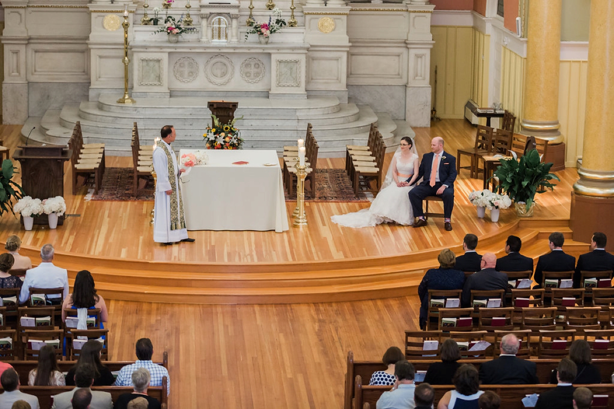 Saint Cecilias Boston wedding
